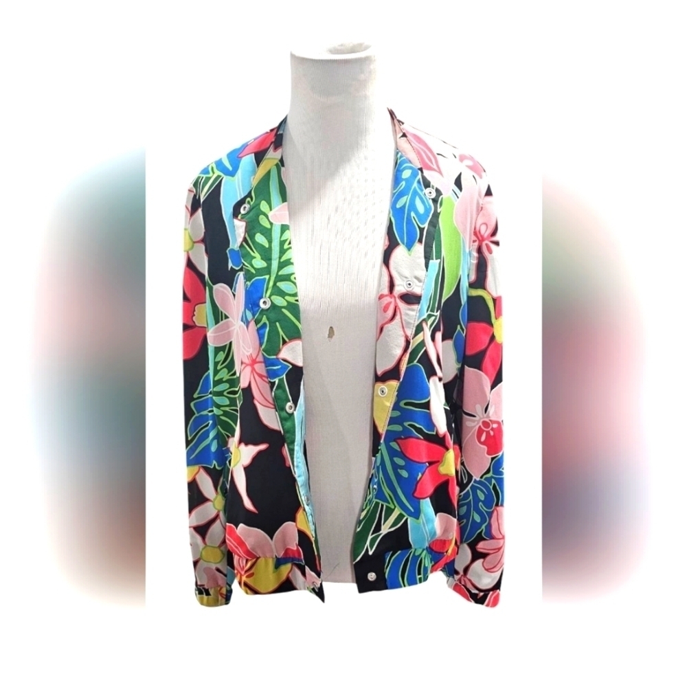 Zara Trf Outwear Floral Jacket - Picture 3 of 4